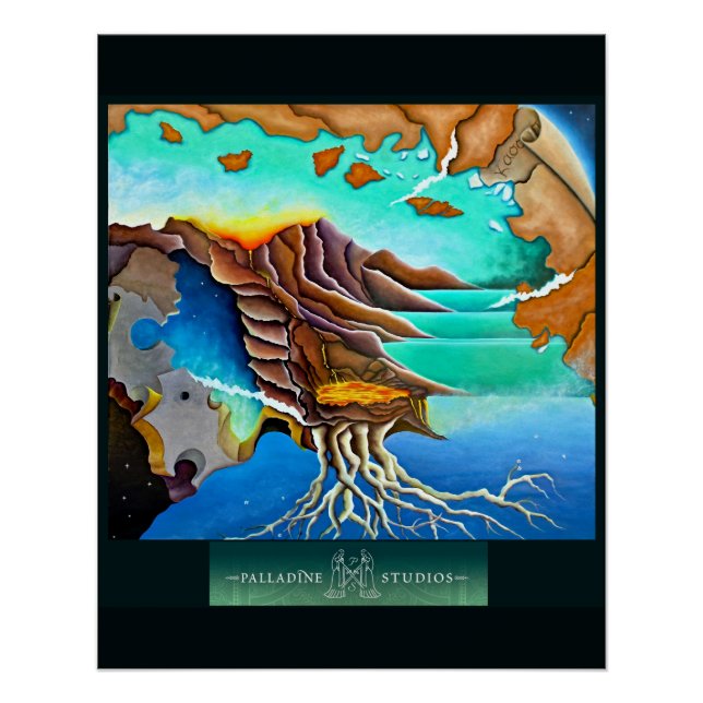 Póster 'Cassiopeia' Poster brilhante (Frente)