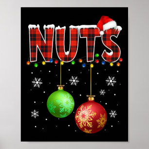 Poster Castanhas Divertidas Casais de Combinação Noites d