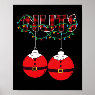 Poster Castanhas Tórax Nozes Natal Correspondência Natal