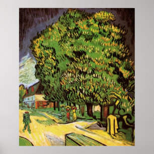 Poster Castanheiras em Flor por Vincent van Gogh