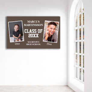 Poster Castanho 2 Foto E Agora Graduação Classe 20xx