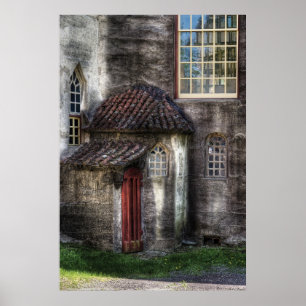 Póster Castelo - a porta escondida na parte traseira