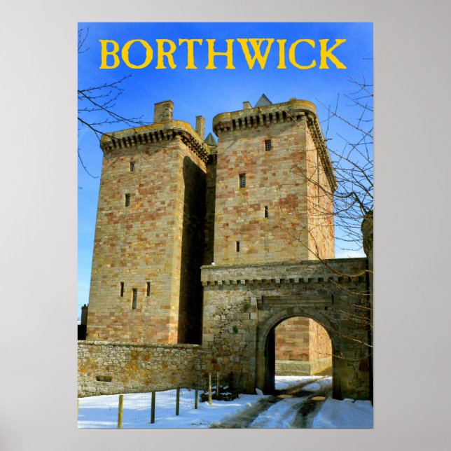 Póster castelo borthwick (Frente)
