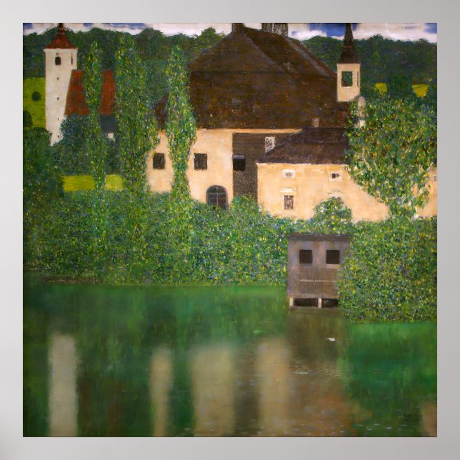 Poster "Castelo com uma Fossa"  Castelo de Água por Gusta (Frente)
