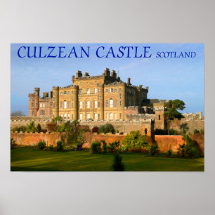 Póster castelo culzean scotland