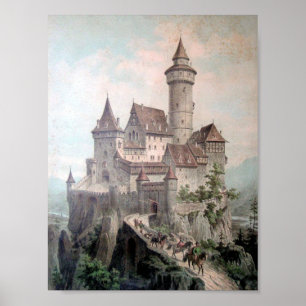 Póster Castelo da fantasia