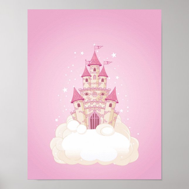 Póster Castelo da Princesa Rosa (Frente)