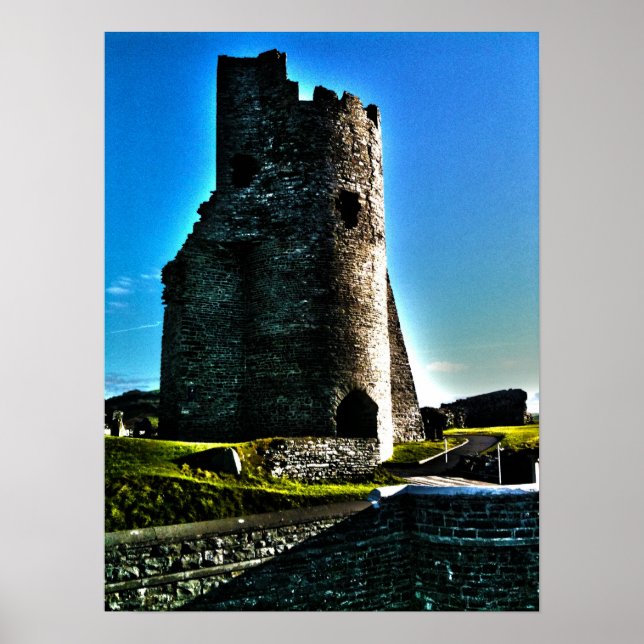 Póster Castelo de Aberystwyth (Frente)