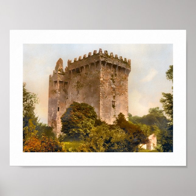 Póster Castelo de Blarney, County Cork, Irlanda (Frente)