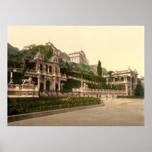 Poster Castelo de Buda, Budapest, Hungria