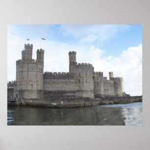 POSTER CASTELO DE CAERNARFON