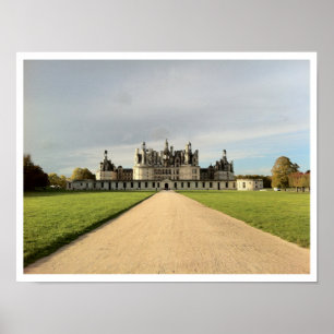 Póster Castelo de Chambord, France
