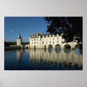 Póster Castelo de Chenonceau, Rio Cher, Loir-et-Cher, 2