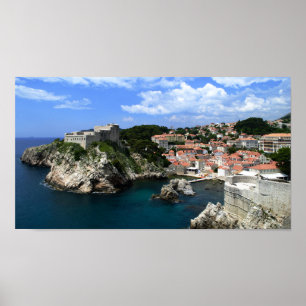 Póster Castelo de Dubrovnik