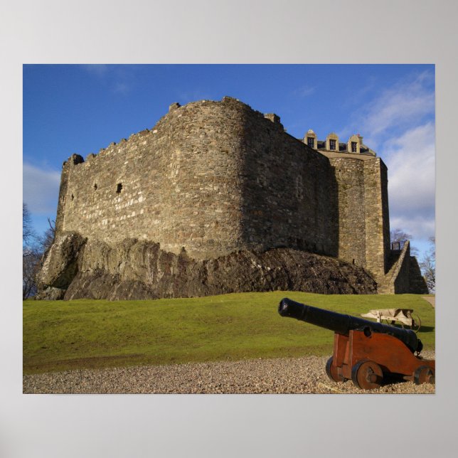 Póster Castelo de Dunstaffnage, Argyll e Bute, Escócia (Frente)