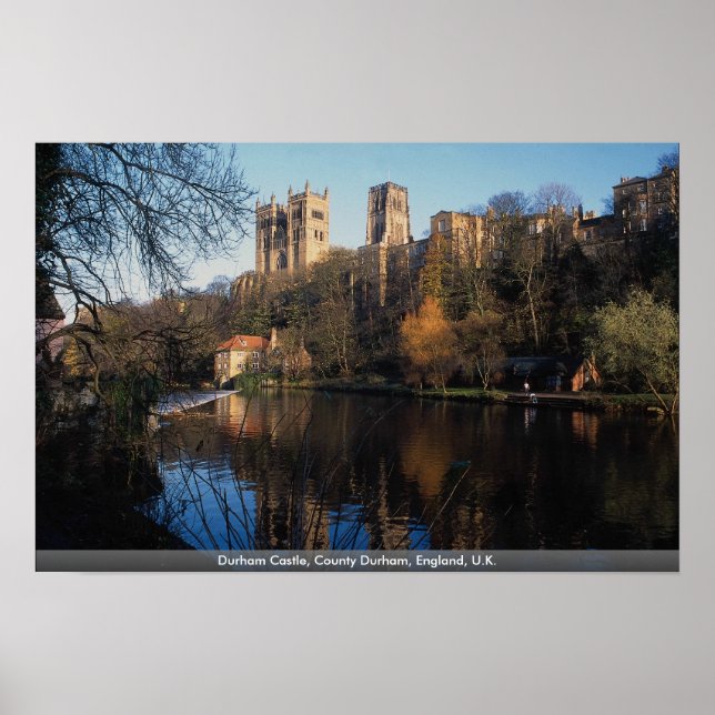 Poster Castelo de Durham, County Durham, Inglaterra, Rein (Frente)