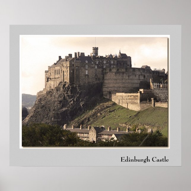 Póster Castelo de Edimburgo (Frente)