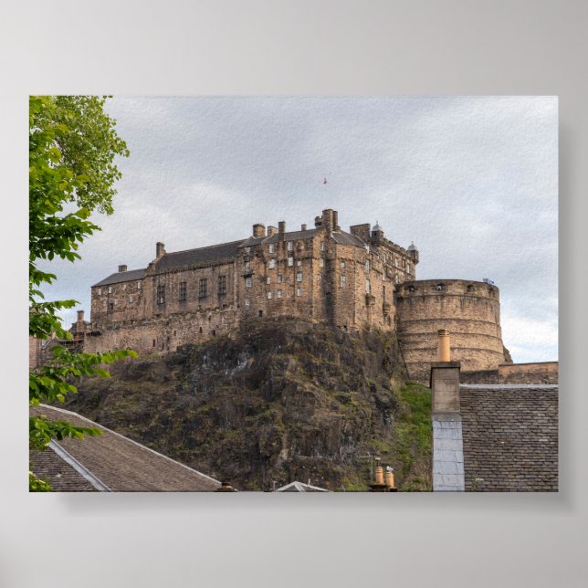 Poster castelo de Edimburgo (Frente)