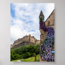 Poster castelo de Edimburgo