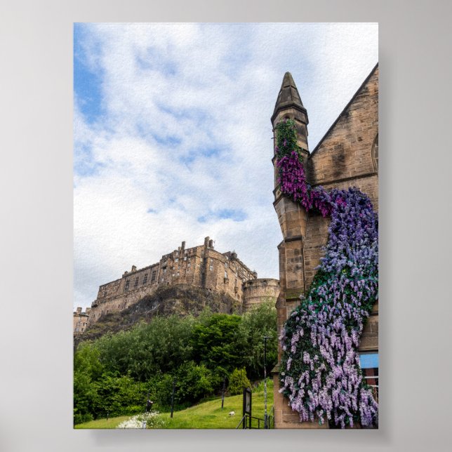 Poster castelo de Edimburgo (Frente)