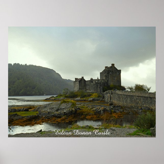 Poster Castelo de Eilean Donan na Escócia Holiday (Frente)