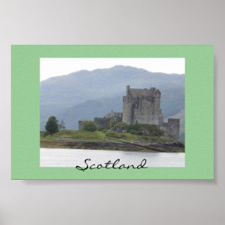 Póster Castelo de Eileen Donan, Escócia