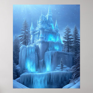 Poster Castelo de Gelo de Sonhos Congelados
