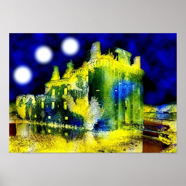 Poster Castelo de Haunted (Frente)