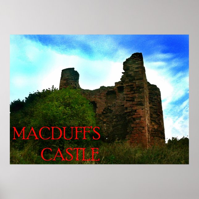 Póster castelo de macduff (Frente)