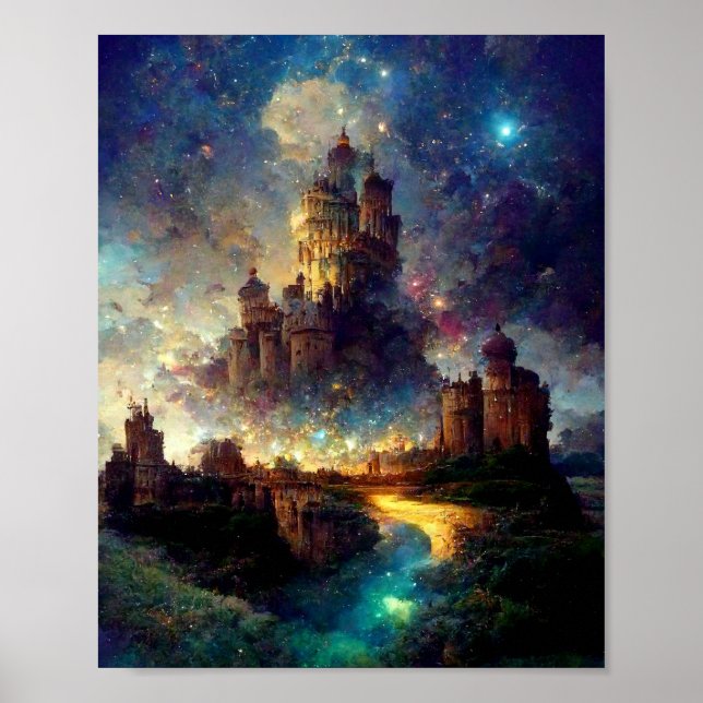 Poster Castelo de Magical Fantasy (Frente)