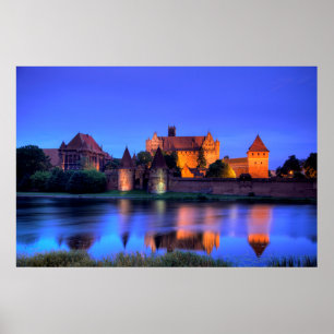 Poster Castelo de Malbork Medieval