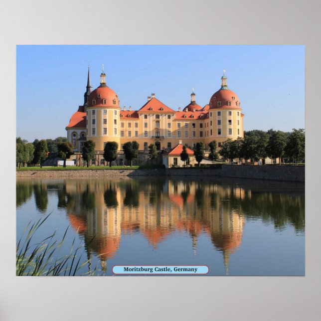 Póster Castelo de Moritzburg, Alemanha (Frente)