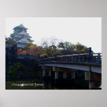 Castelo de Osaka da Ponte Destino de Viagem no Jap