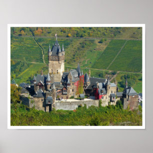 Póster Castelo de Reichsburg Cochem, Alemanha