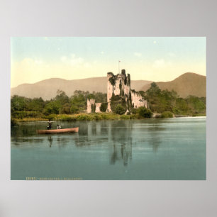 Póster Castelo de Ross mim, Killarney, Kerry do condado
