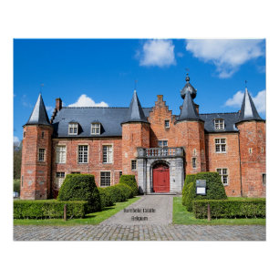 Póster Castelo de Rumbeke, Bélgica