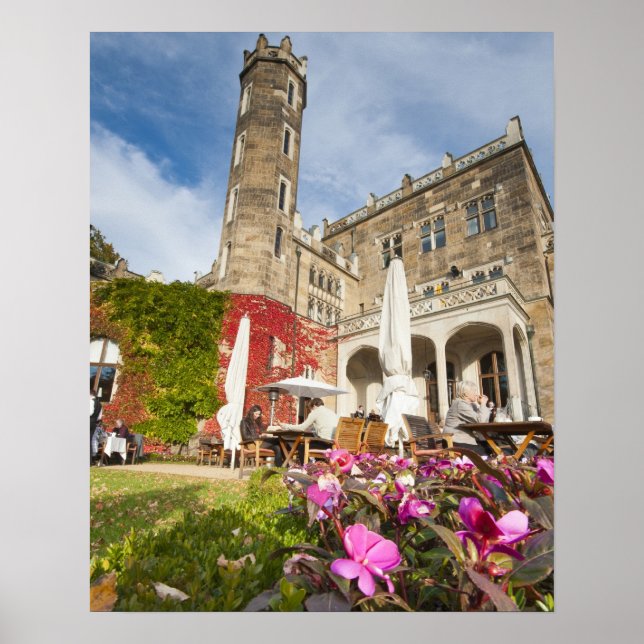 Póster Castelo de Schloss Eckberg, Alemanha (Frente)