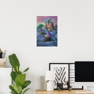 Póster Castelo de Sereia