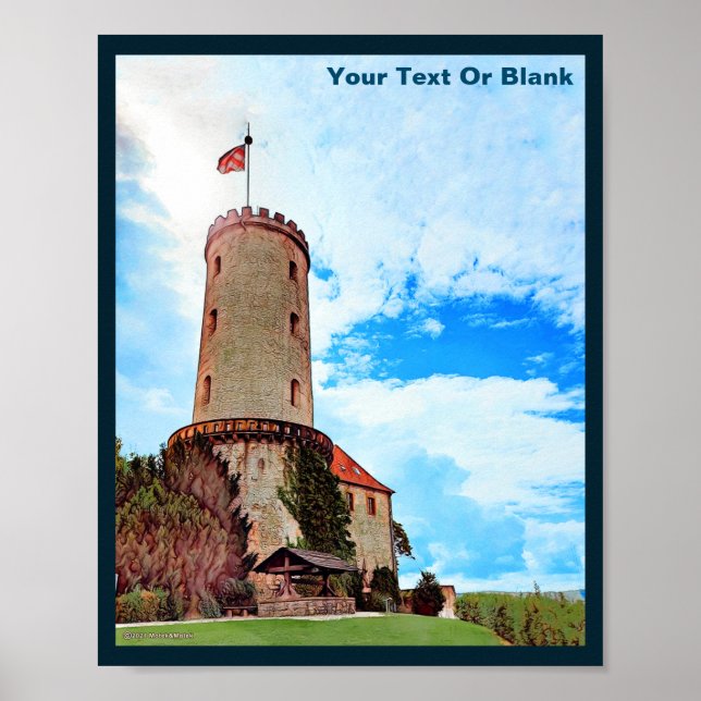 Poster Castelo de Sparrenberg (Frente)