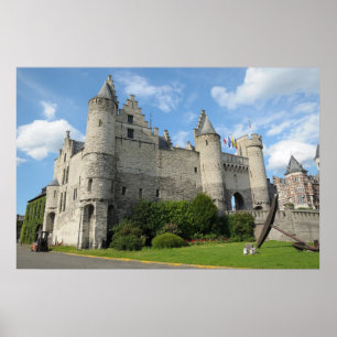 Poster castelo de Steen