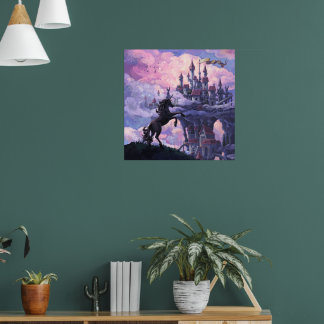 Póster Castelo de Unicórnio