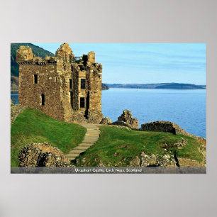 Póster Castelo de Urquhart, Loch Ness, Scotland