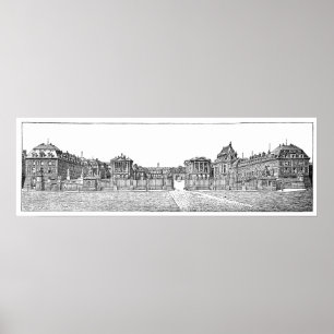 Póster Castelo de Varsailles