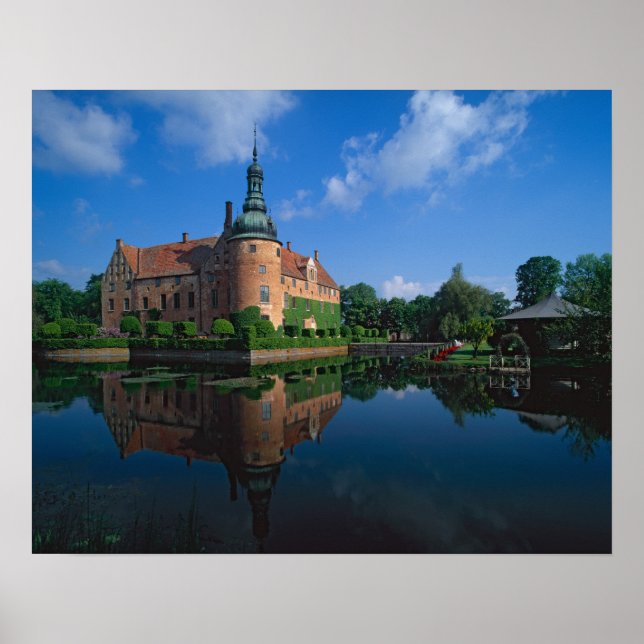 Póster Castelo de Vittskovle, Skane, Suecia (Frente)