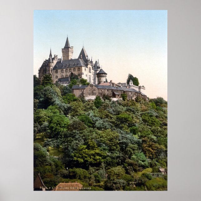 Póster Castelo de Wernigerode (Frente)