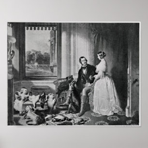 Póster Castelo de Windsor nos tempos modernos