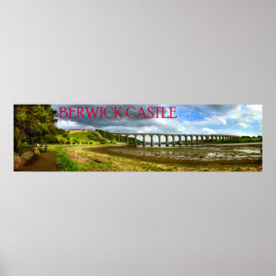 Poster castelo do berwick