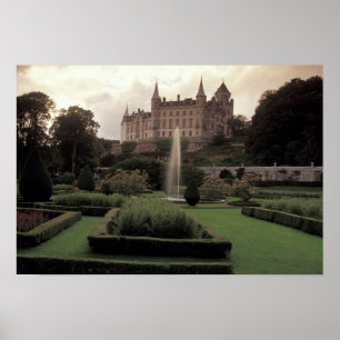 Póster Castelo Dunrobin, Escócia