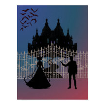 Castelo e Vestido de Baile de Fantasia Romântica à