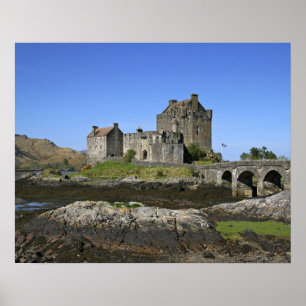 Póster Castelo Eilean Donan, Escócia. O famoso Eilean 2